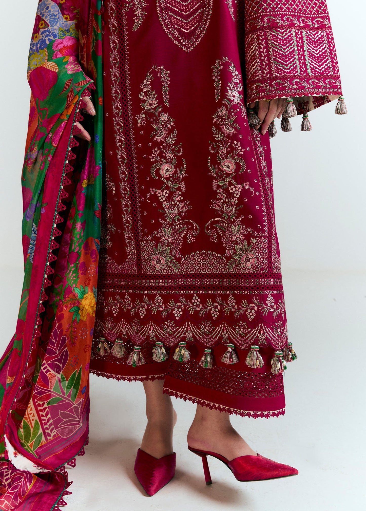 HUSSAIN REHAR | Nirmal SS'25 Luxury Lawn - Saha