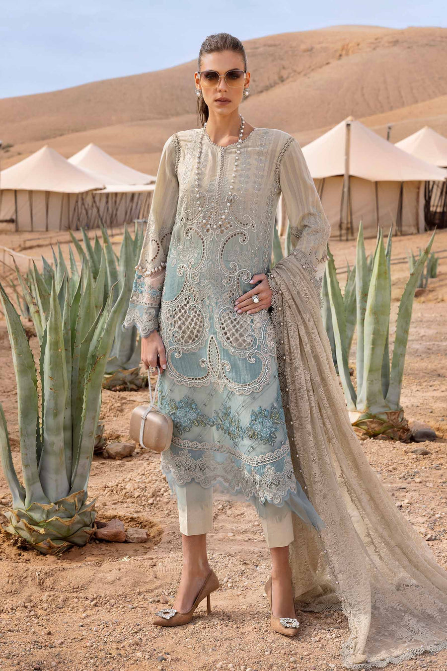 MARIA.B : Luxury Lawn 2025 5B
