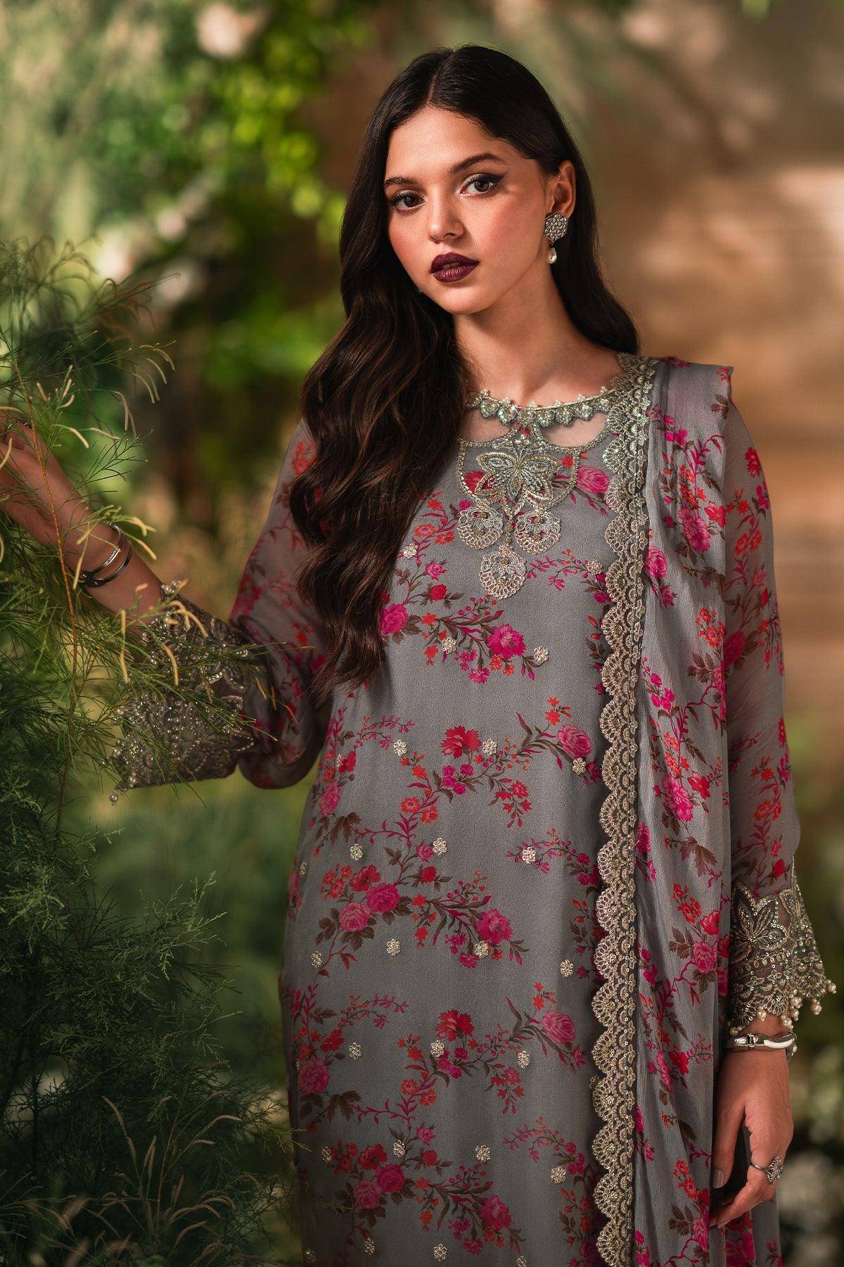 CHARIZMA | Vasal Luxury Chiffon | VSL5-05 Unstitched - Aarzu