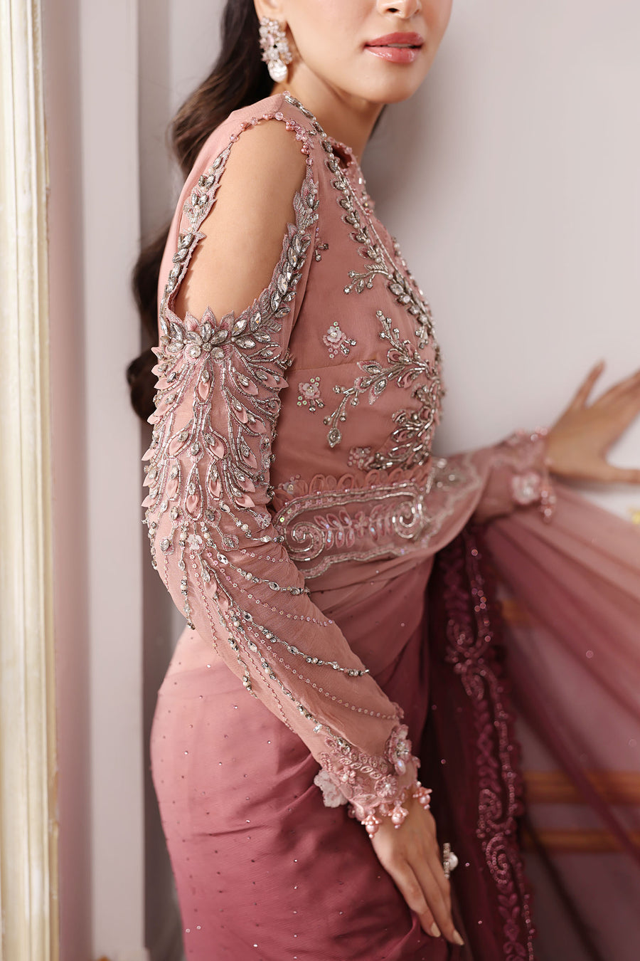 MARIA.B | Mbroidered Wedding 2025 - BD3001 Unstitched
