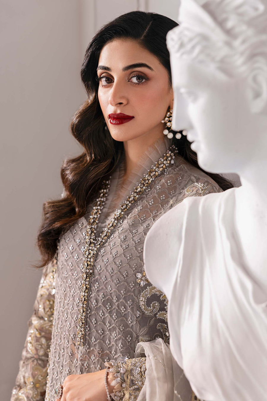 MARIA.B | Mbroidered Wedding 2025 - BD3006 Unstitched