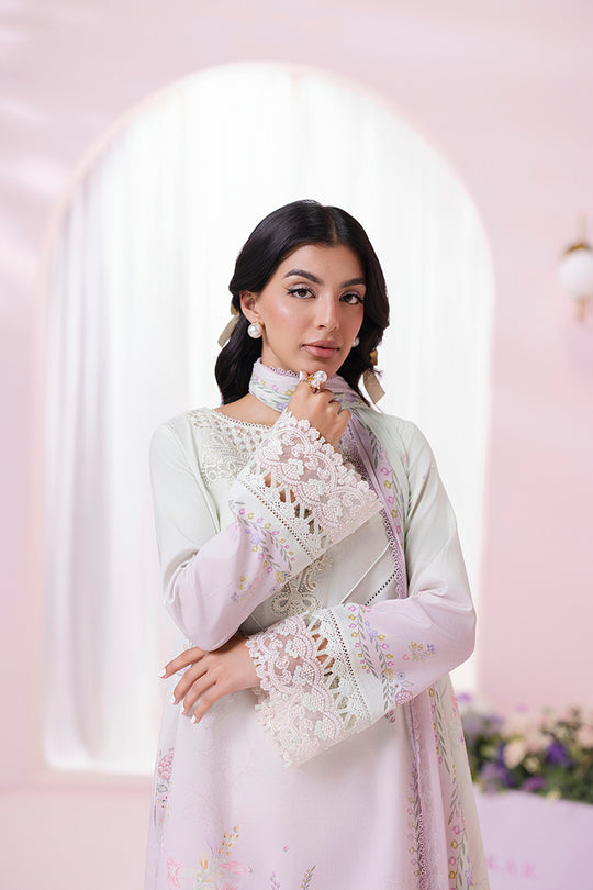 QALAMKAR | QPrints Embroidered Lawn 2025 Unstitched - Ivy