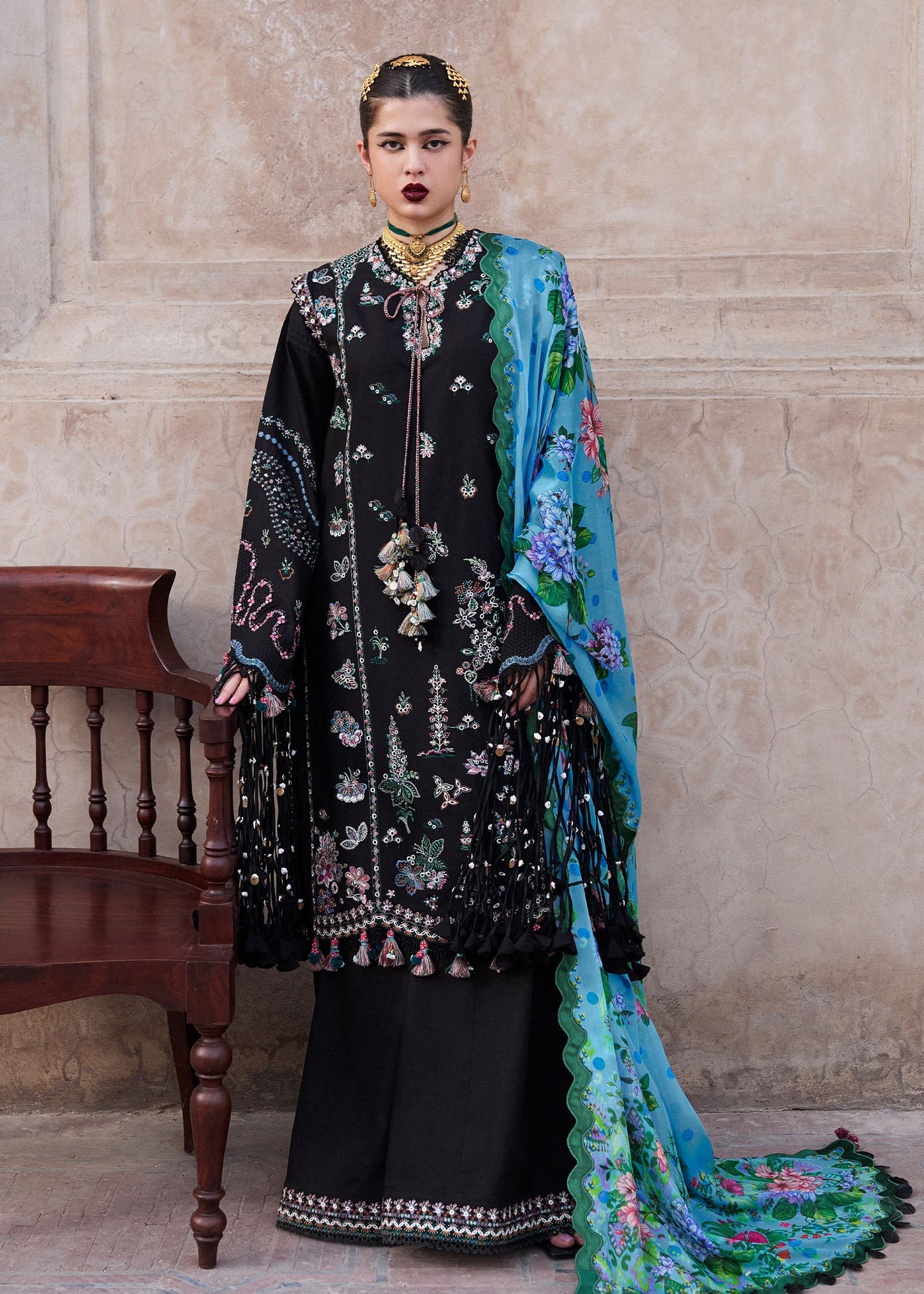 HUSSAIN REHAR | Nirmal SS'25 Luxury Lawn - Arzu