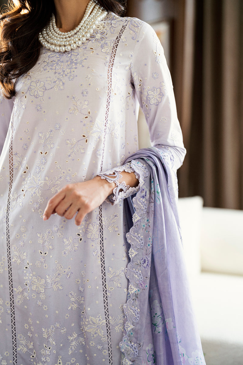 QALAMKAR | Chikankari Eid Lawn Edit 2025 - Alaila CS-03 Unstitched