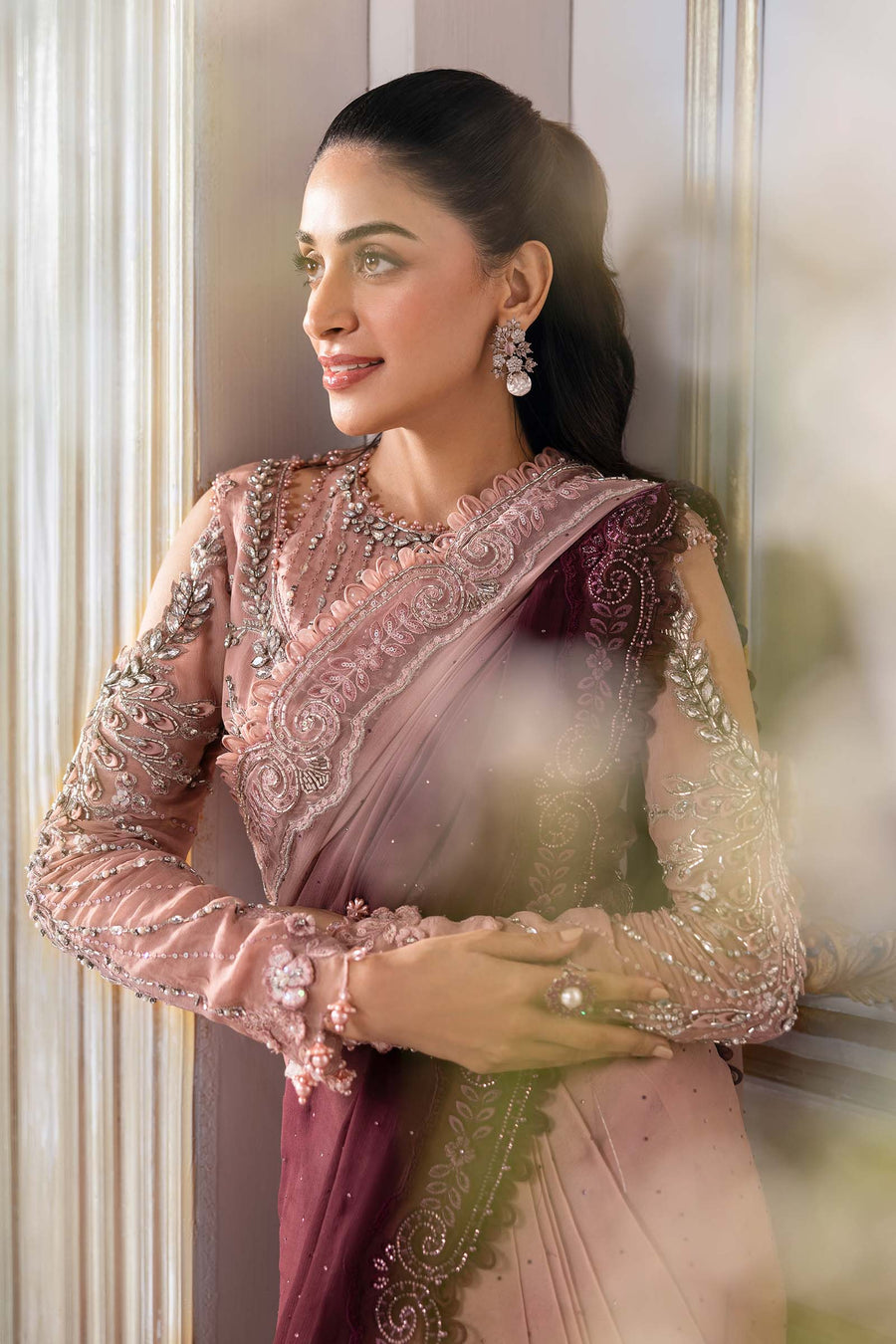MARIA.B | Mbroidered Wedding 2025 - BD3001 Unstitched