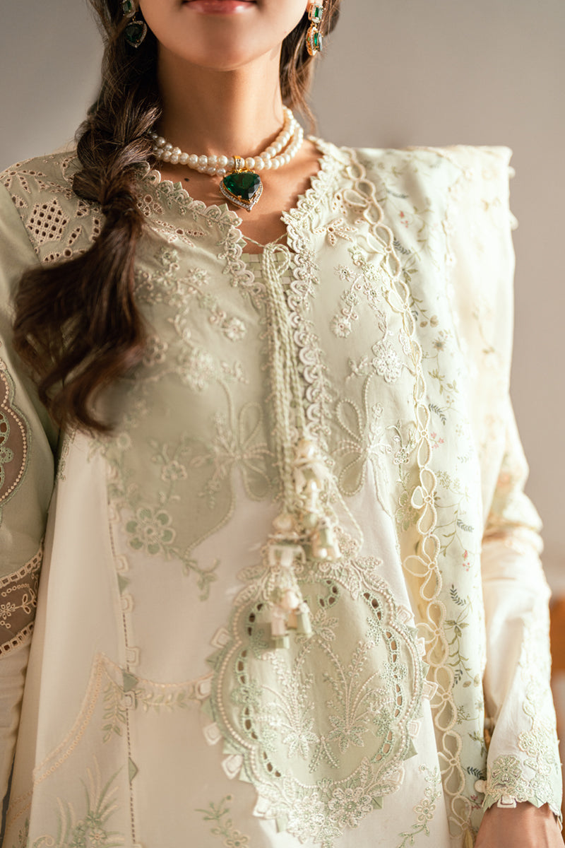 QALAMKAR | Luxury Lawn Eid Edit 2025 - Nadia - SB-10 Unstitched