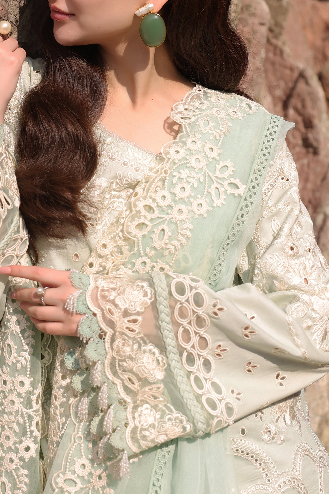 IMROZIA / SERENE × Hania Amir Luxury Lawn 2025 Unstitched - Zimal