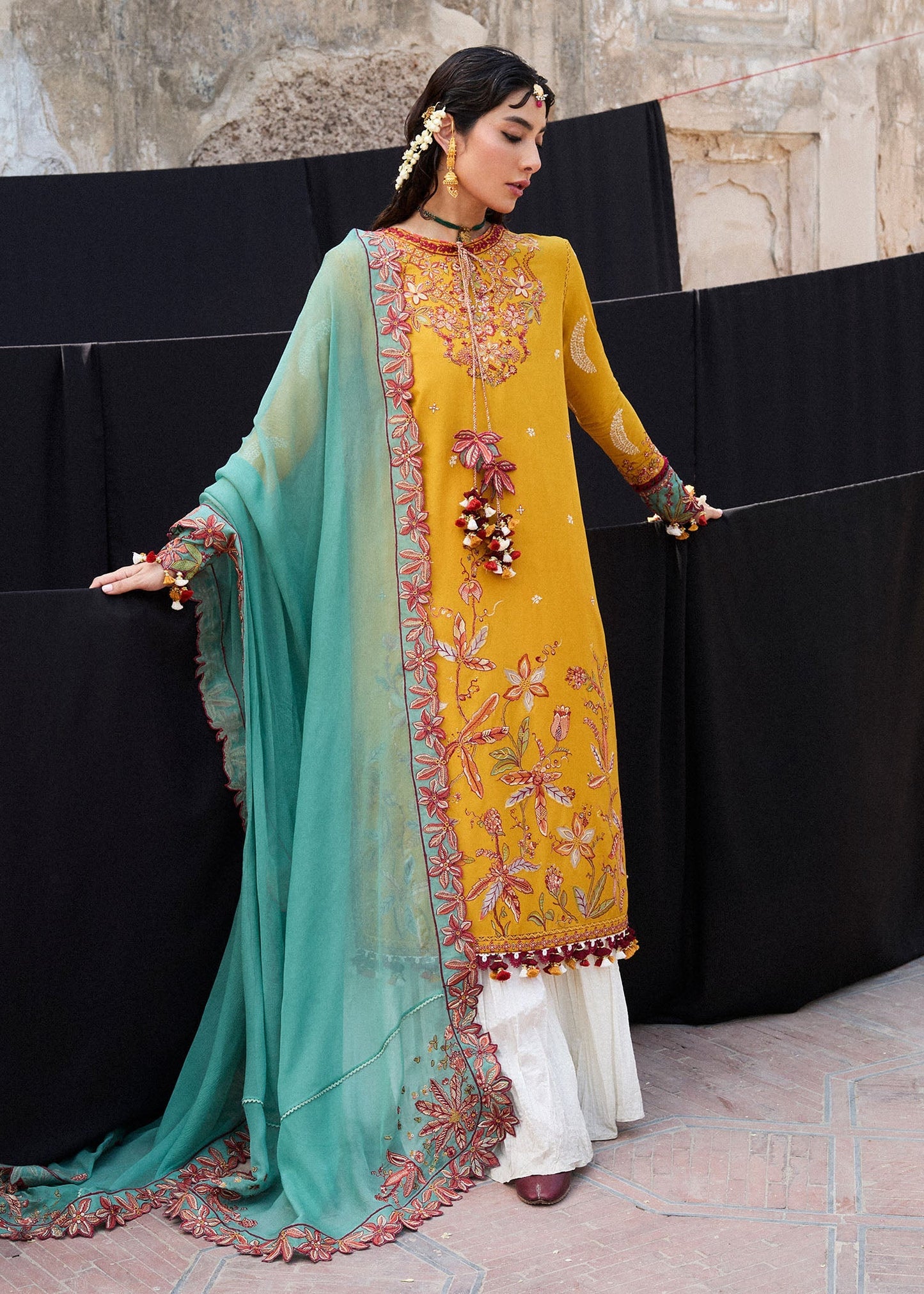 HUSSAIN REHAR | Nirmal SS'25 Luxury Lawn - Masam