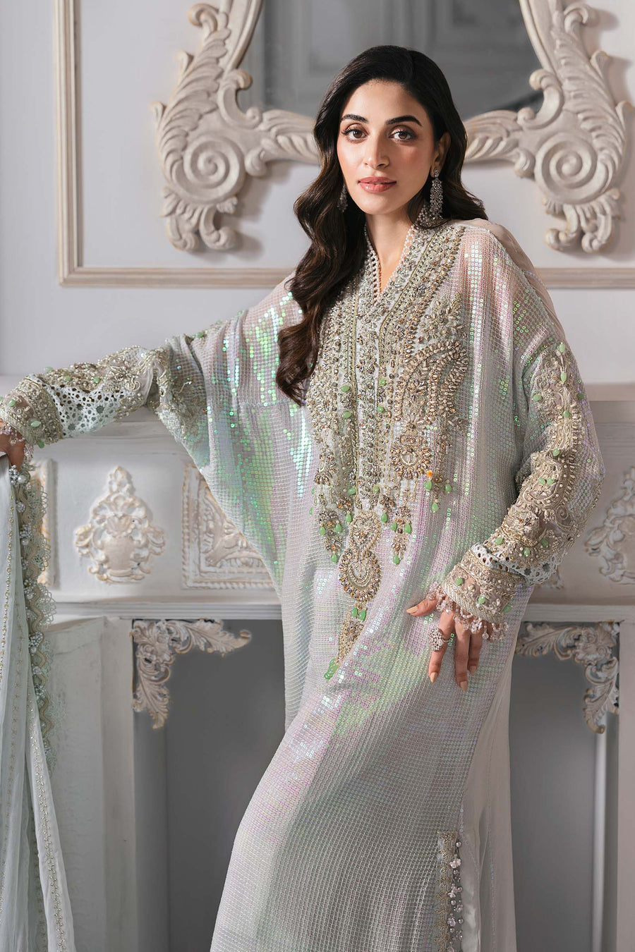 MARIA.B | Mbroidered Wedding 2025 - BD3005 Unstitched
