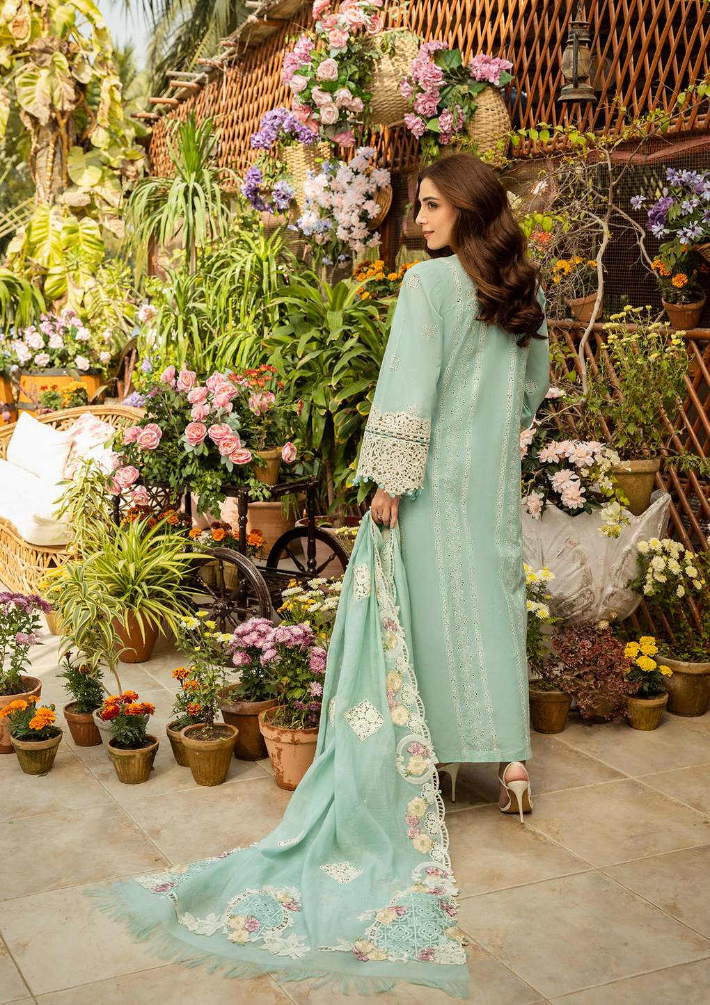 ELAF | Luxury Lawn 2025 - Zarafshan ELM-7A Unstitched