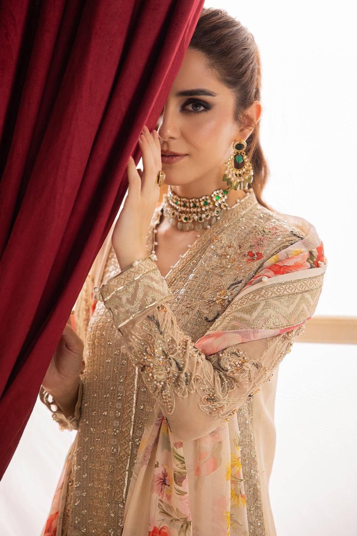 CHARIZMA | Dastan e Jashan | Unstitched Premium Handwork Chiffon | DJW4-05 - Aarzu