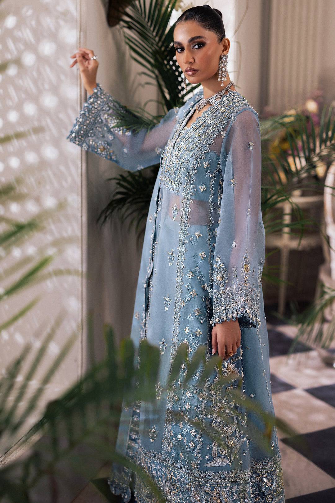 ZAHA | Gossamer Wedding Unstitched 2024 | Azura ZC24-07 - Aarzu