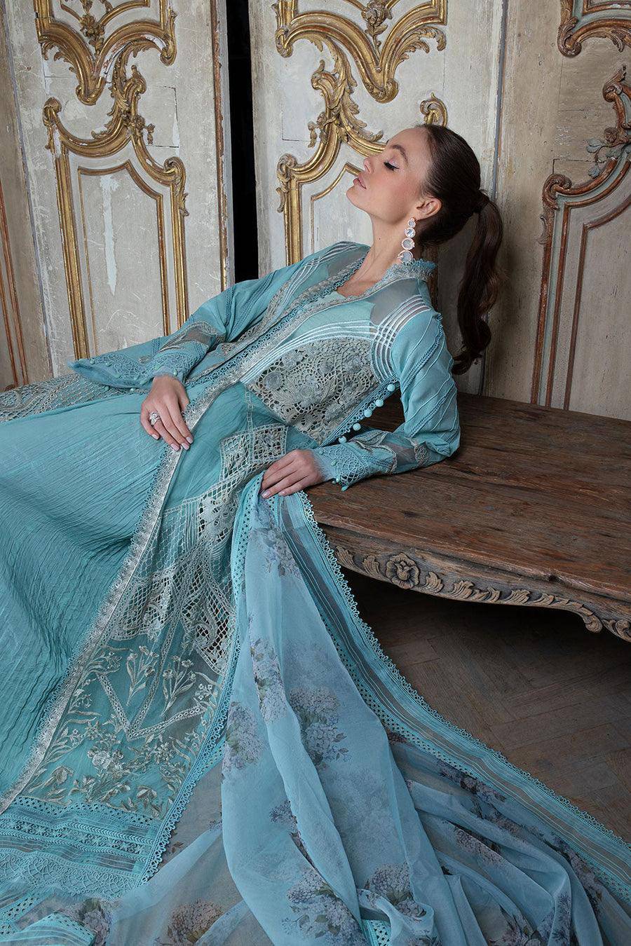 Sobia Nazir | Luxury Lawn 2024 | 10A Unstitched - Aarzu