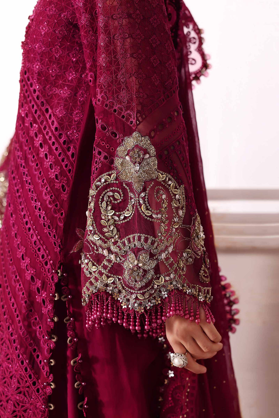 MARIA.B | Mbroidered Wedding 2025 - BD3003 Unstitched