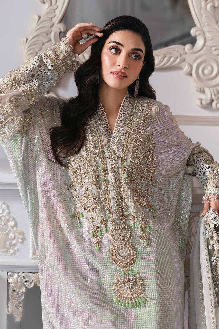 MARIA.B | Mbroidered Wedding 2025 - BD3005 Unstitched