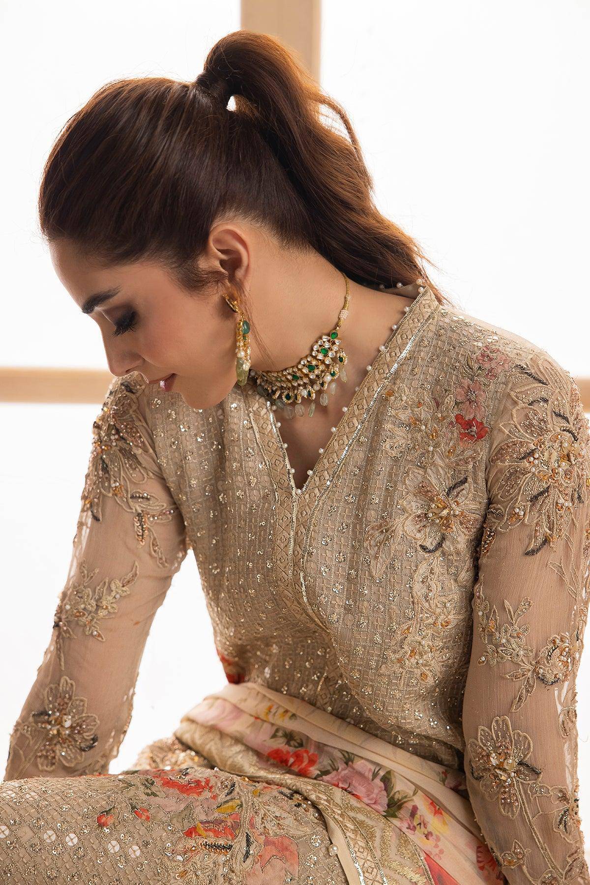 CHARIZMA | Dastan e Jashan | Unstitched Premium Handwork Chiffon | DJW4-05 - Aarzu