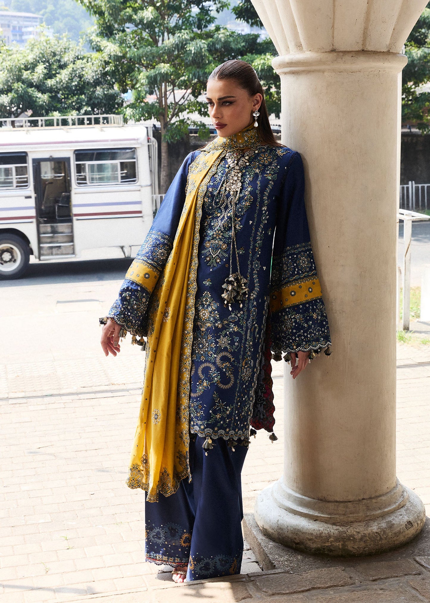HUSSAIN REHAR | Luxury Lawn 2025 Unstitched - Riviera