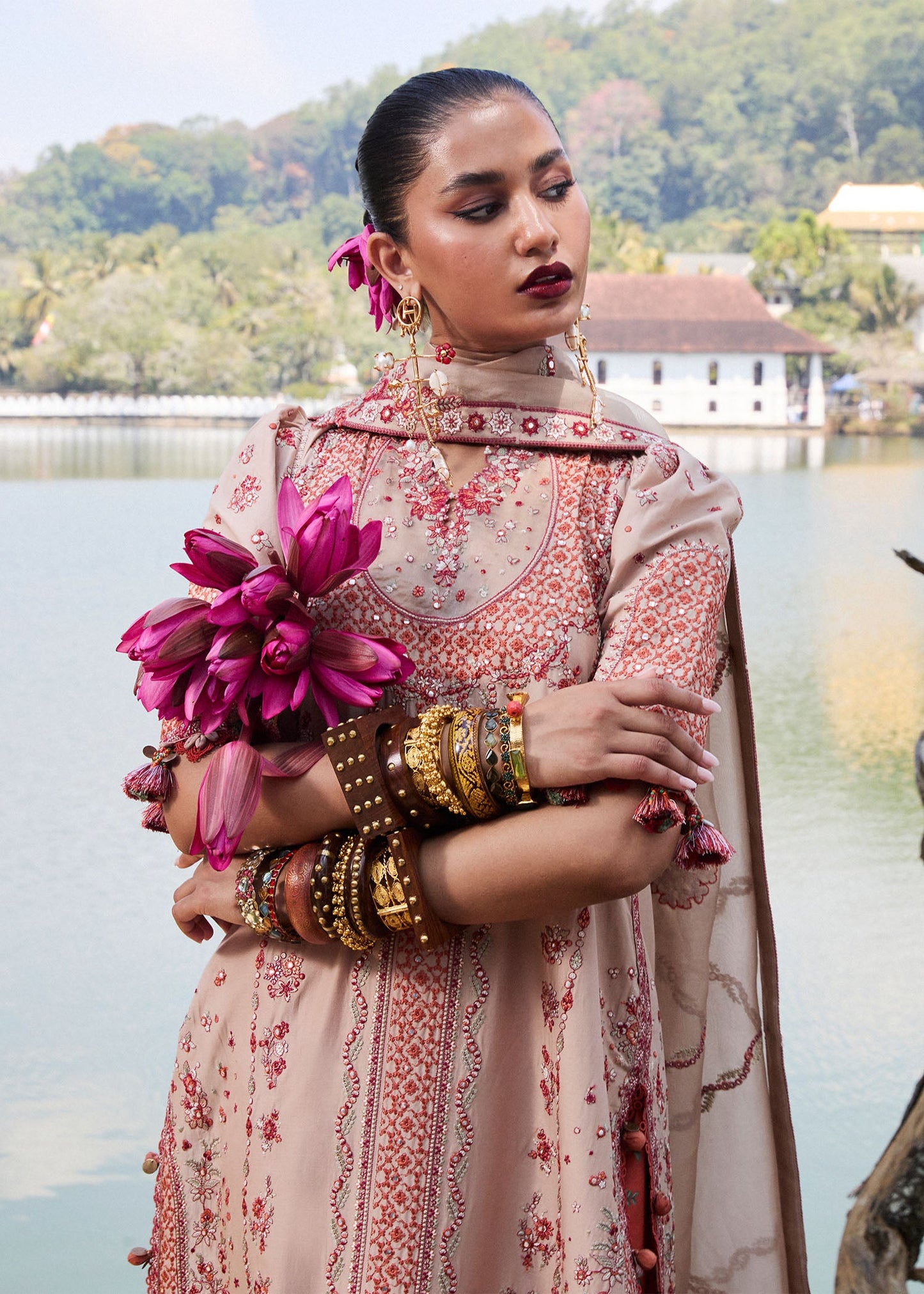 HUSSAIN REHAR | Luxury Lawn 2025 Unstitched - Mari