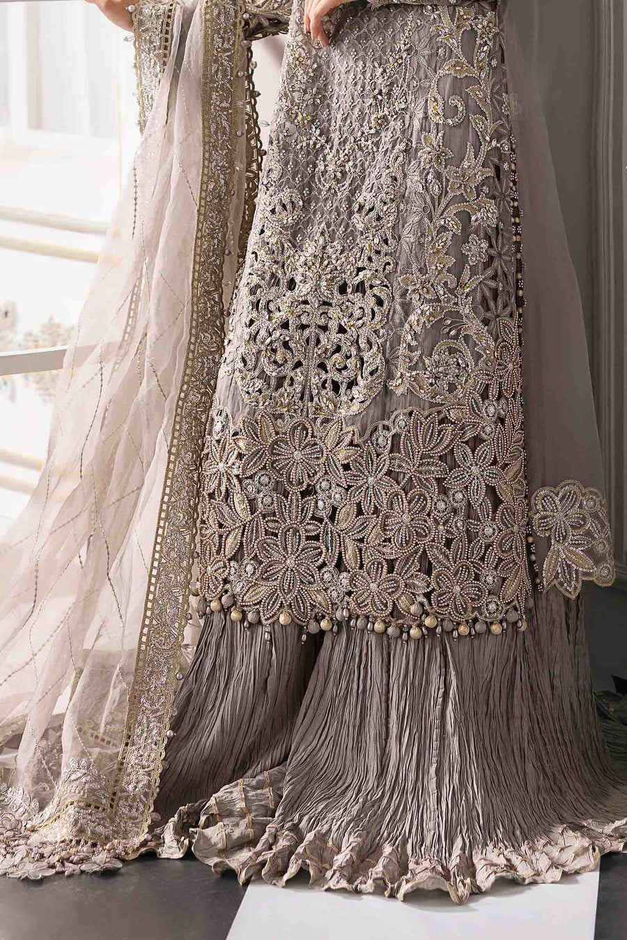 MARIA.B | Mbroidered Wedding 2025 - BD3006 Unstitched