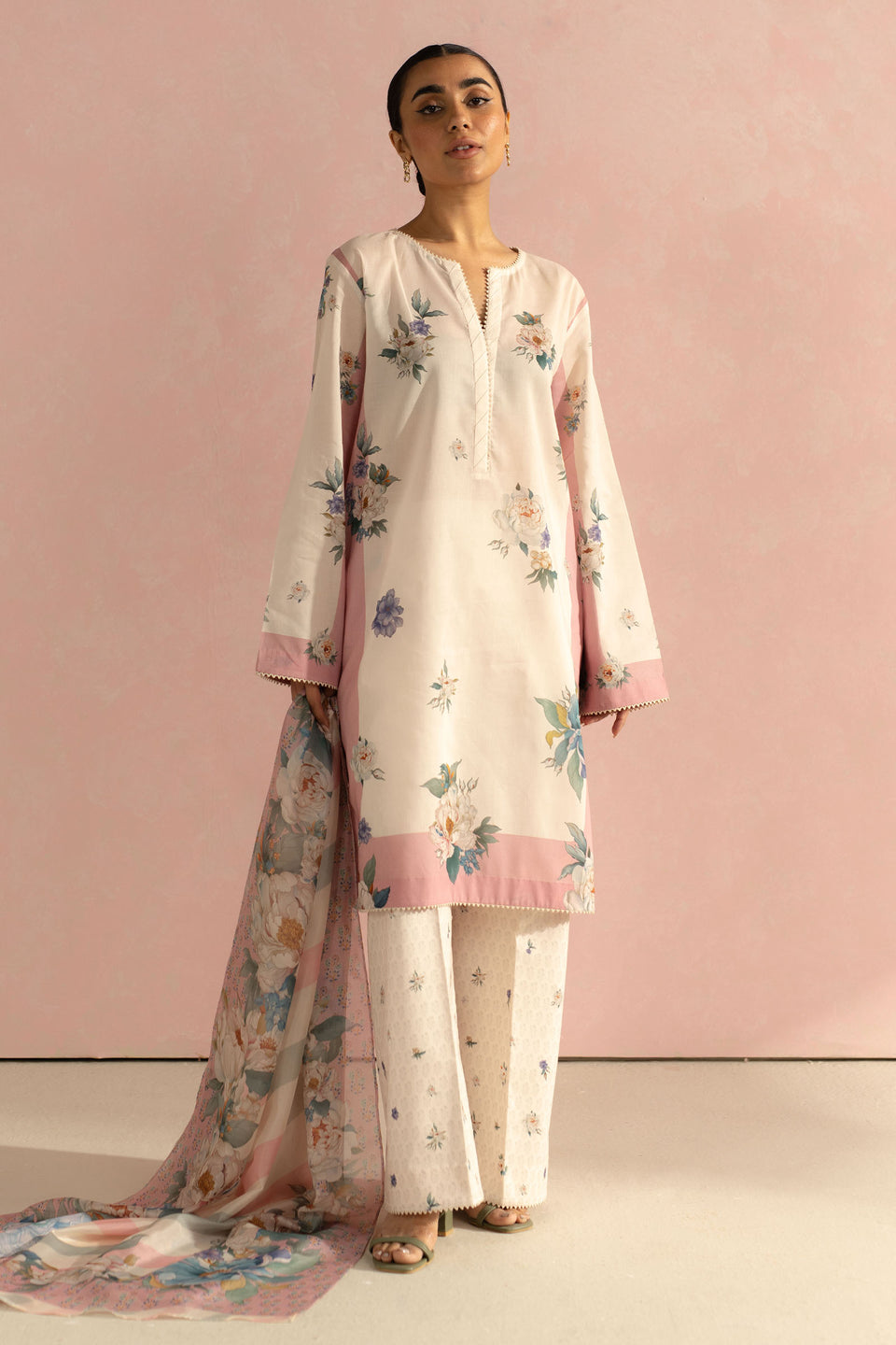 ZARA SHAHJAHAN | COCO Prints 2025 | Sofia-2B Unstitched - Aarzu