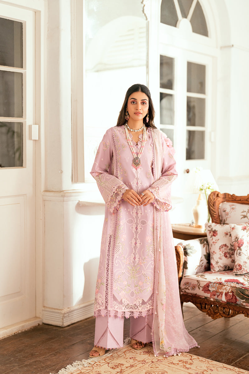 QALAMKAR | Luxury Lawn Eid Edit 2025 - Komal - SB-06 Unstitched