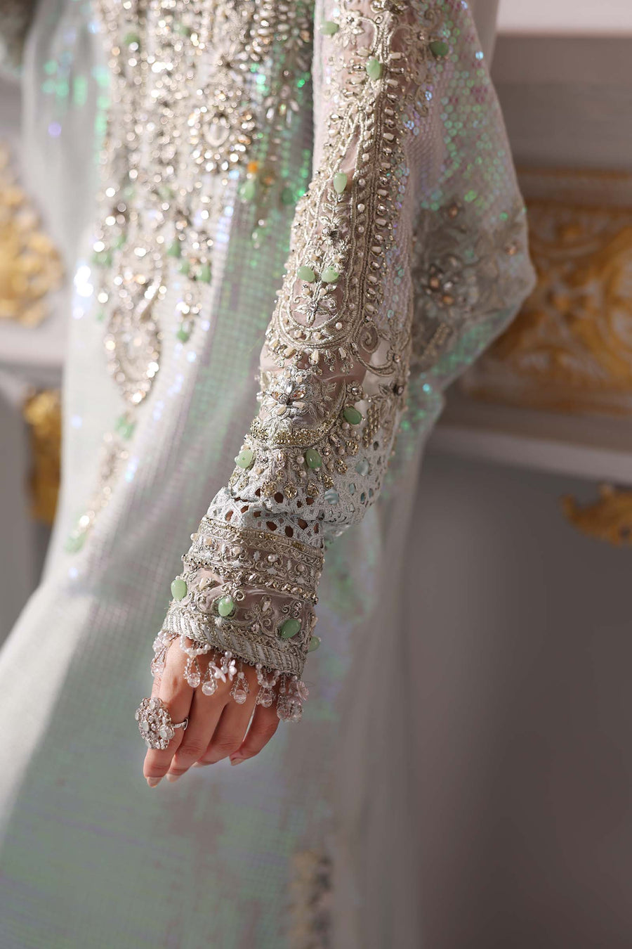 MARIA.B | Mbroidered Wedding 2025 - BD3005 Unstitched