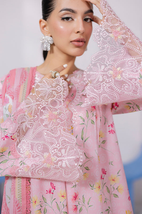 QALAMKAR | QPrints Embroidered Lawn 2025 Unstitched - Blaire