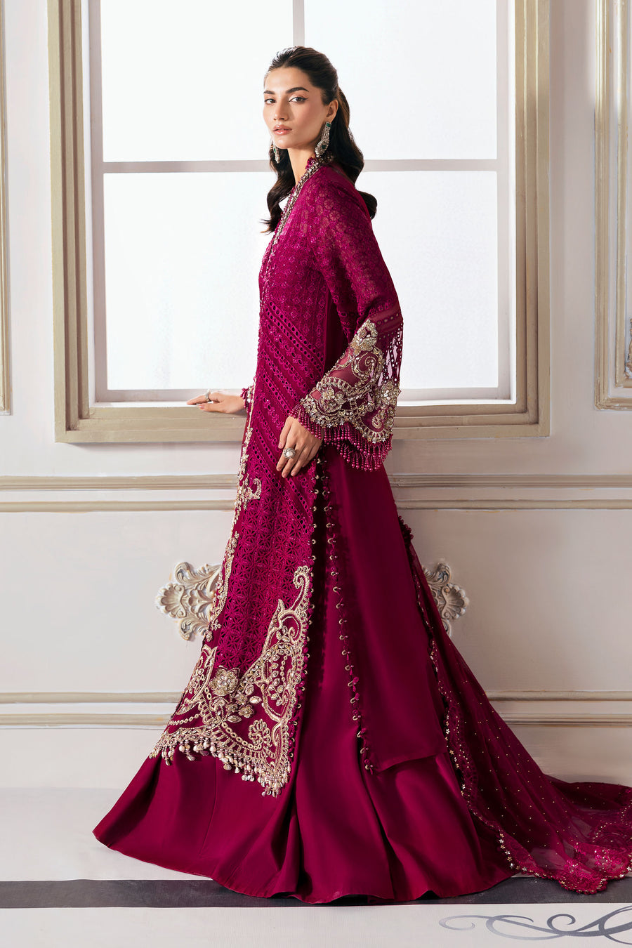 MARIA.B | Mbroidered Wedding 2025 - BD3003 Unstitched