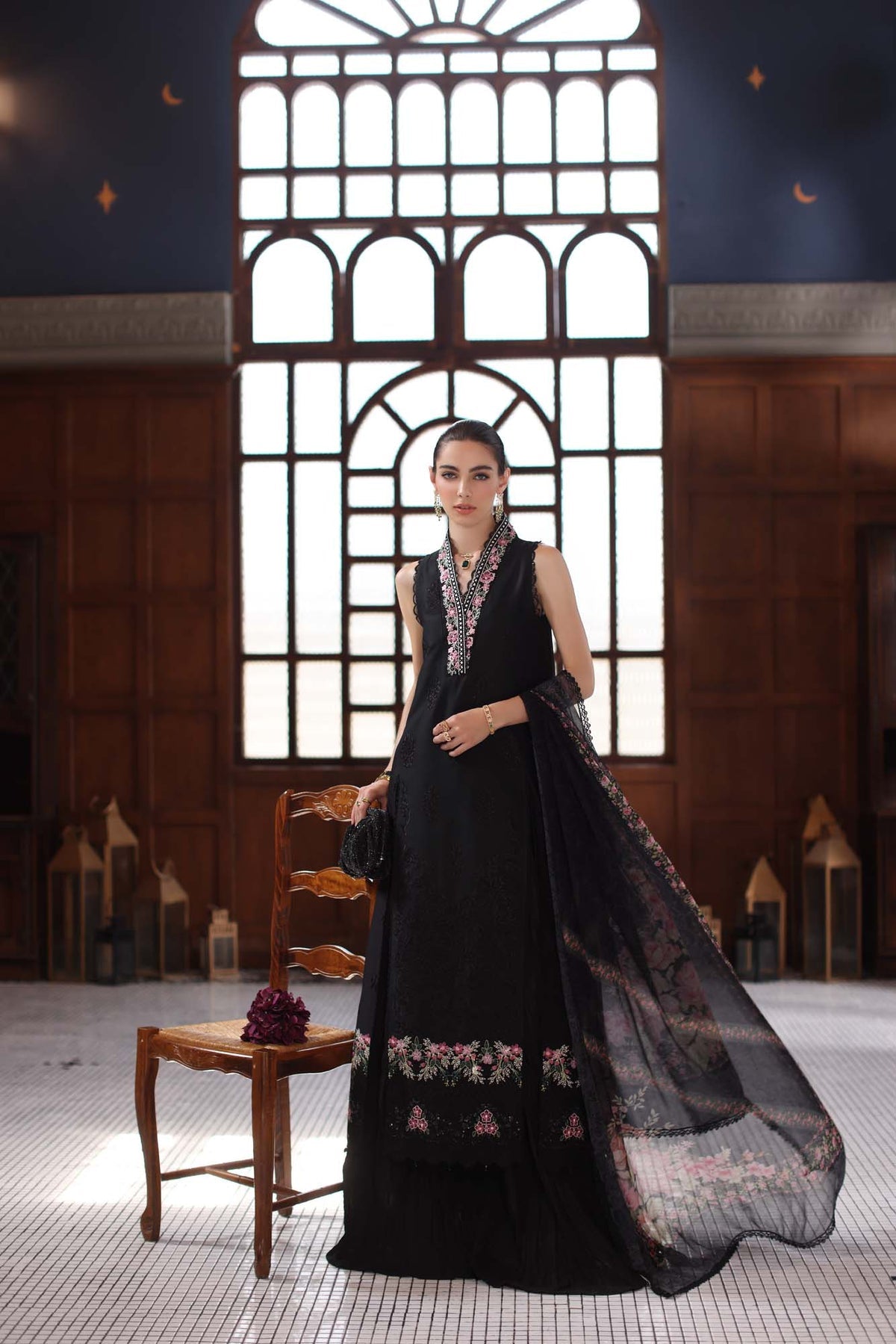 NOOR by Sadia Asad | Eid Luxury Lawn Schiffli Laserkari