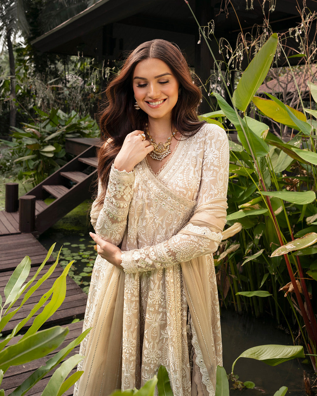 FAIZA SAQLAIN | Zinnia Luxury Lawn 2025