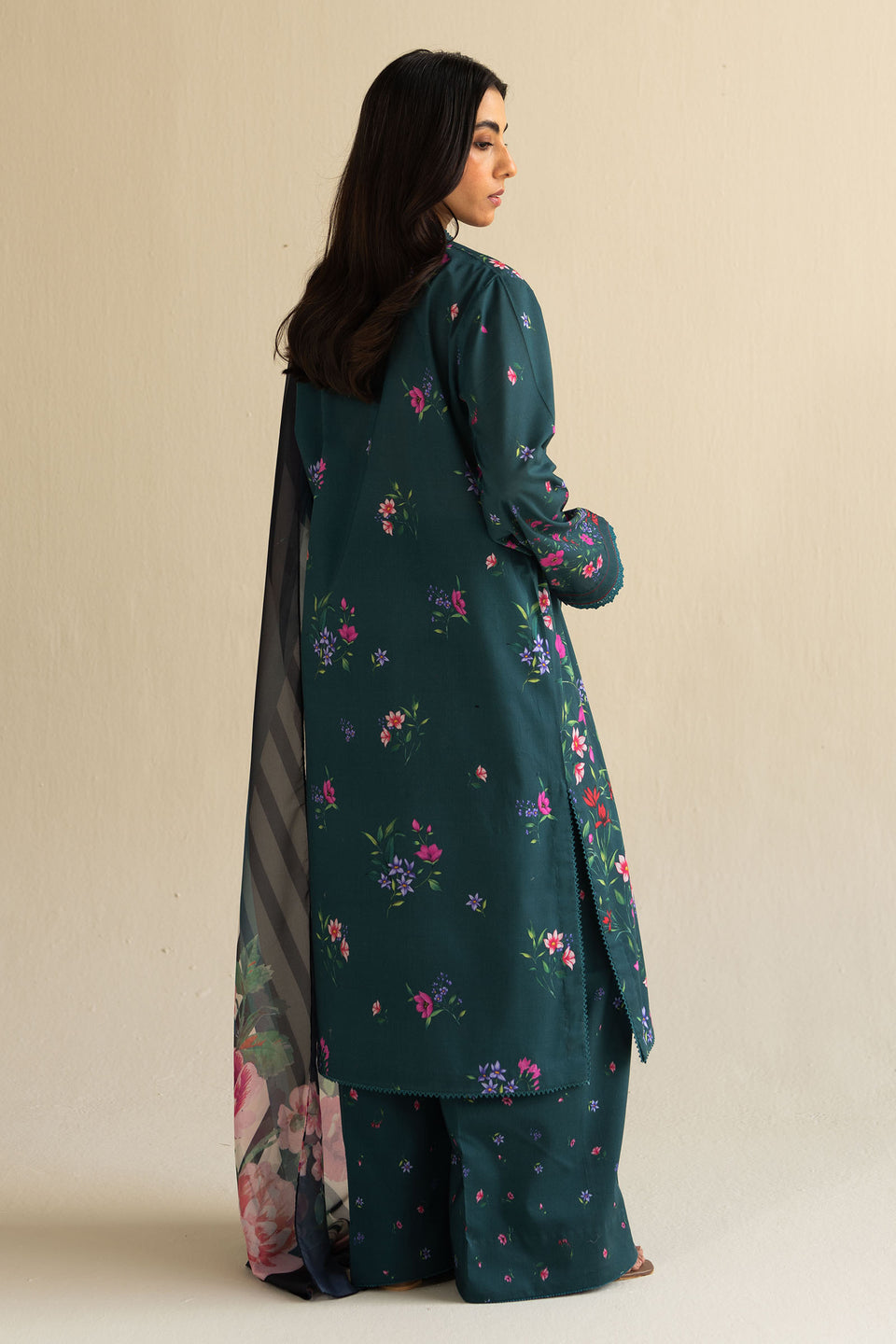 ZARA SHAHJAHAN | COCO Prints 2025 | Reena-4A Unstitched - Aarzu