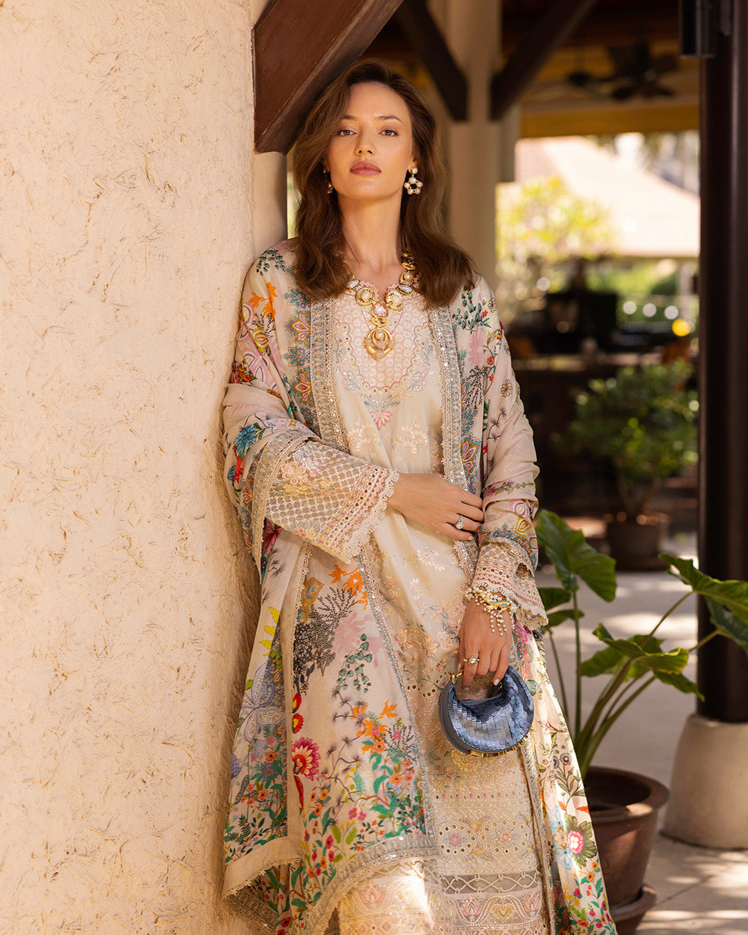 FAIZA SAQLAIN | Zinnia Luxury Lawn 2025