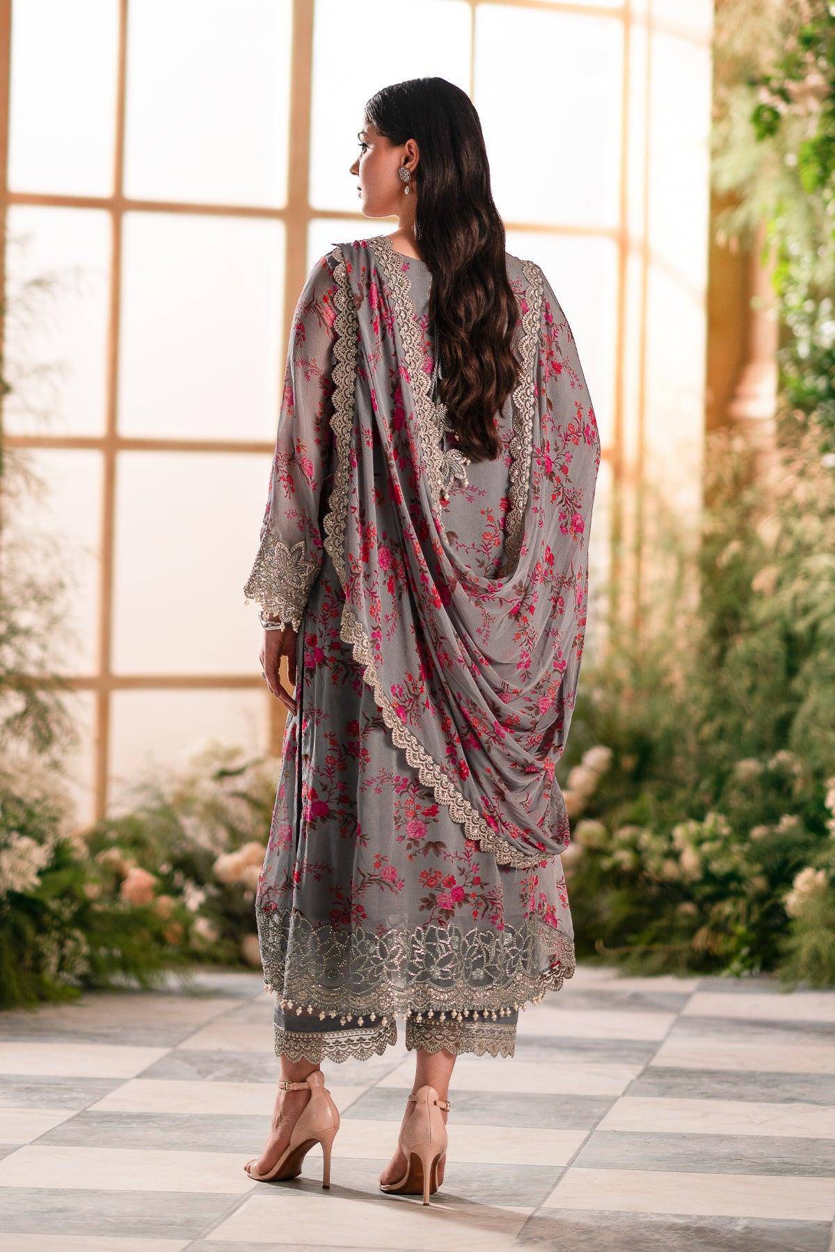 CHARIZMA | Vasal Luxury Chiffon | VSL5-05 Unstitched - Aarzu