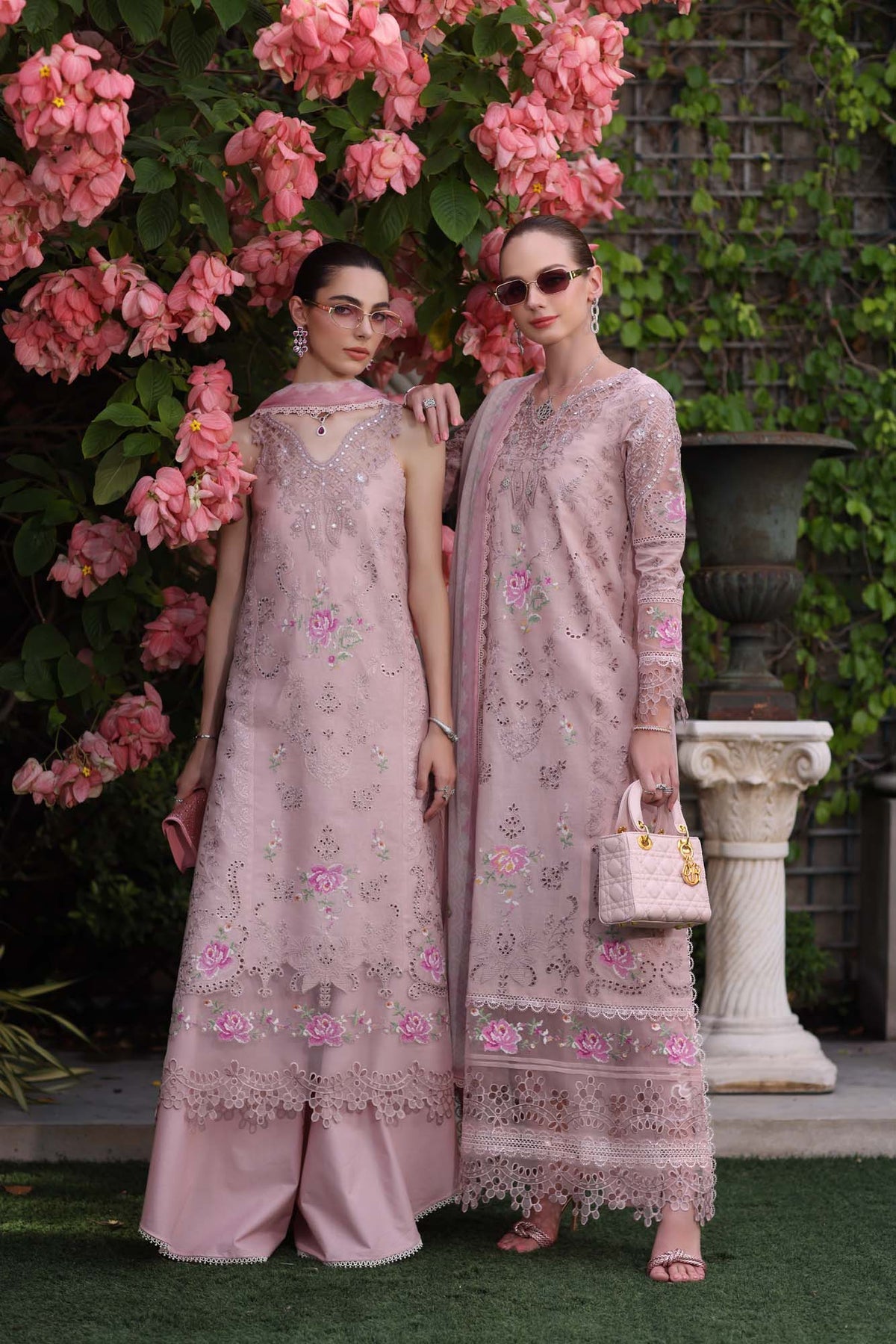 NOOR by Sadia Asad | Eid Luxury Lawn Schiffli Laserkari