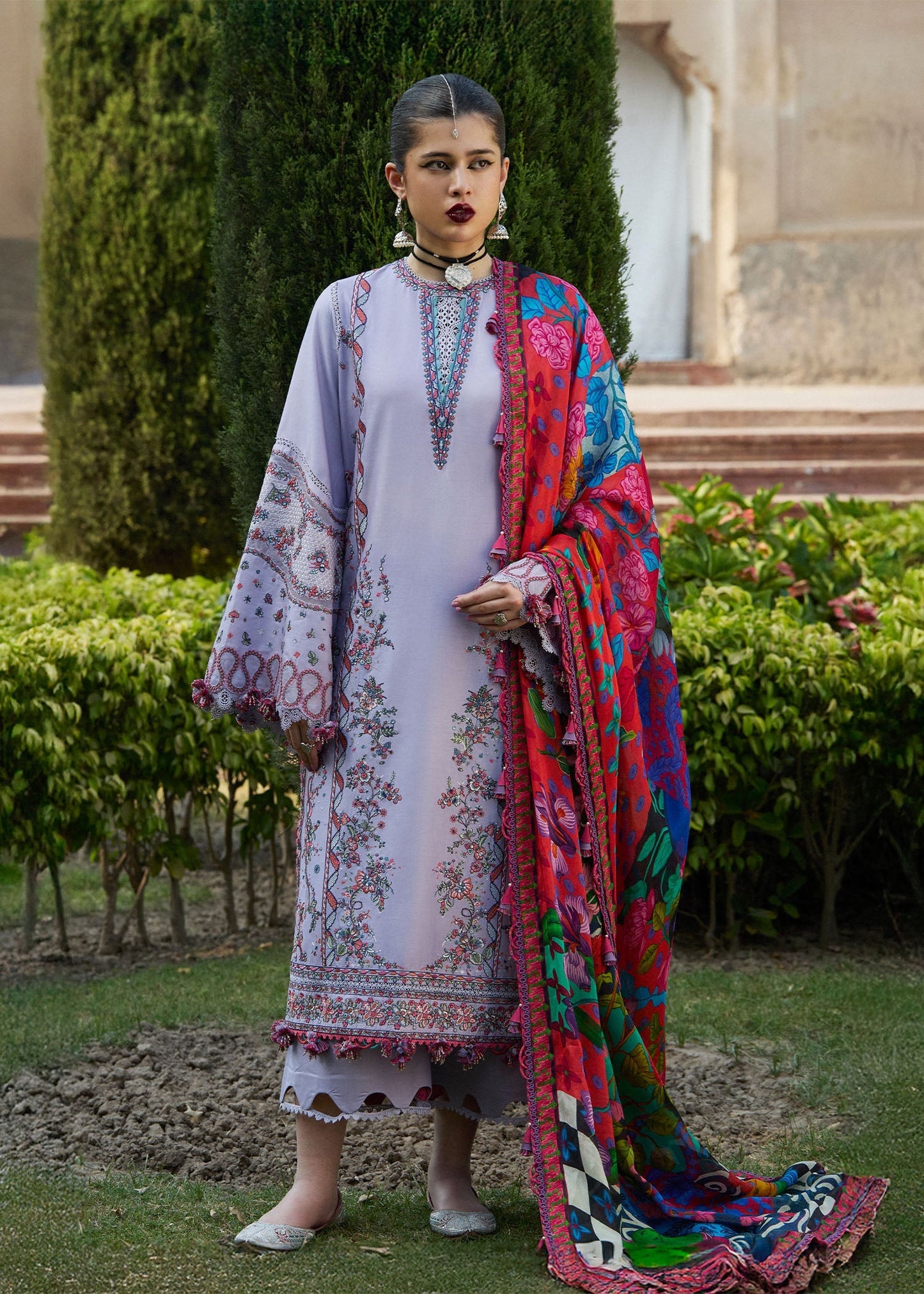 HUSSAIN REHAR | Nirmal SS'25 Luxury Lawn - Inaya
