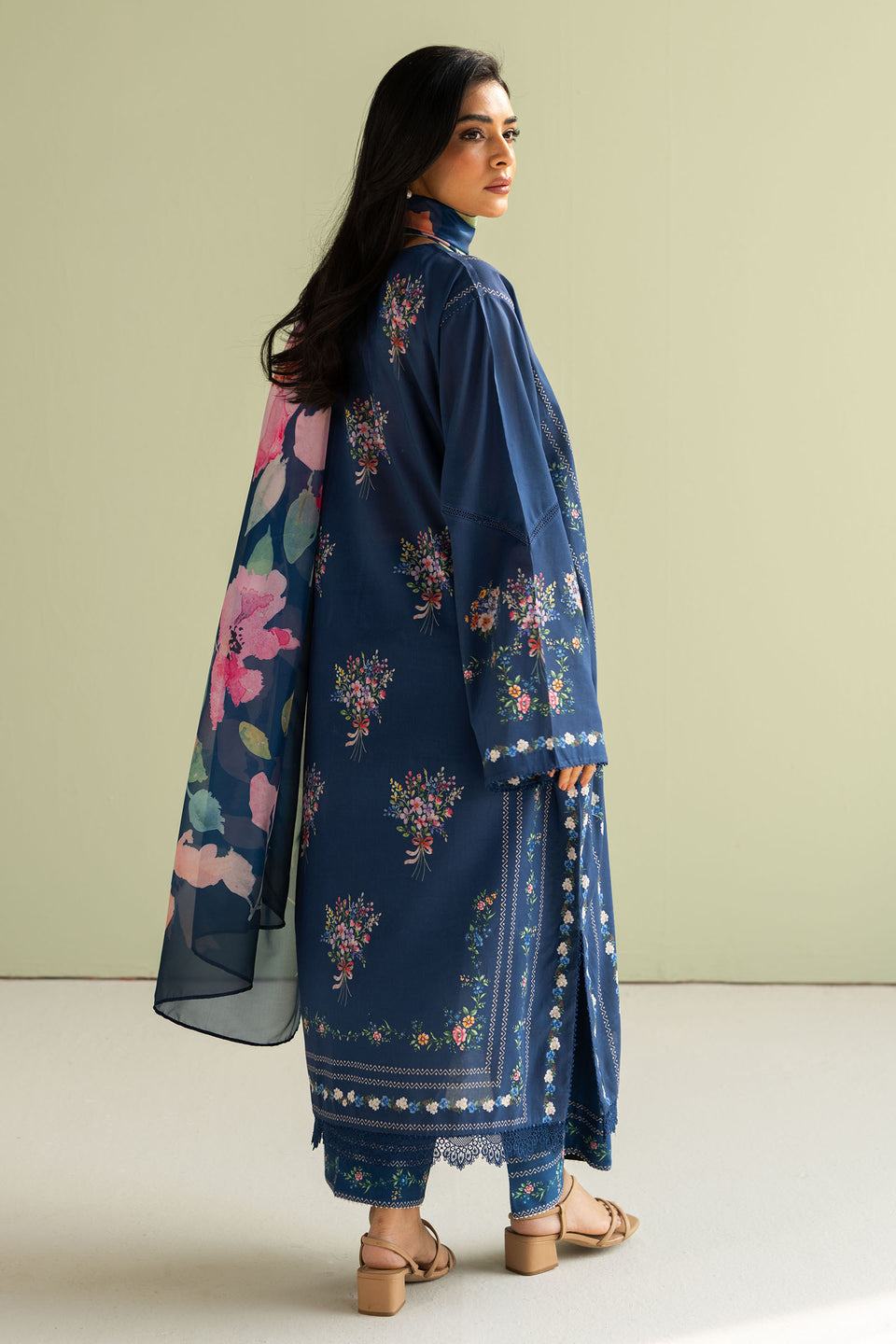 ZARA SHAHJAHAN | COCO Prints 2025 | Ria-3B Unstitched - Aarzu