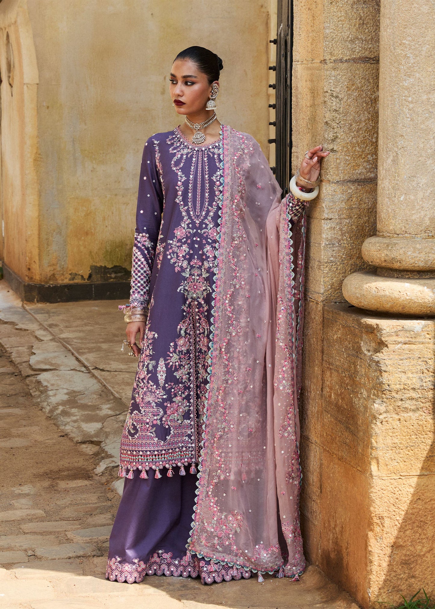 HUSSAIN REHAR | Luxury Lawn 2025 Unstitched - Irris