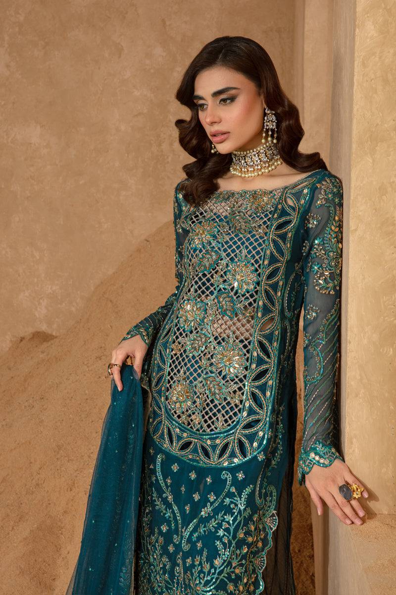 RANG RASIYA | Chatoyer Wedding Formals '24 Unstitched | Zimil - Aarzu