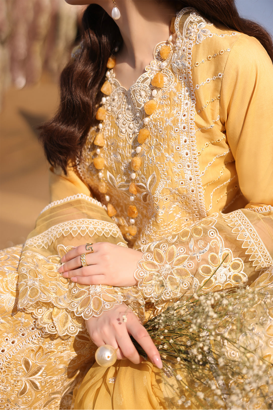 IMROZIA / SERENE × Hania Amir Luxury Lawn 2025 Unstitched - Anaya