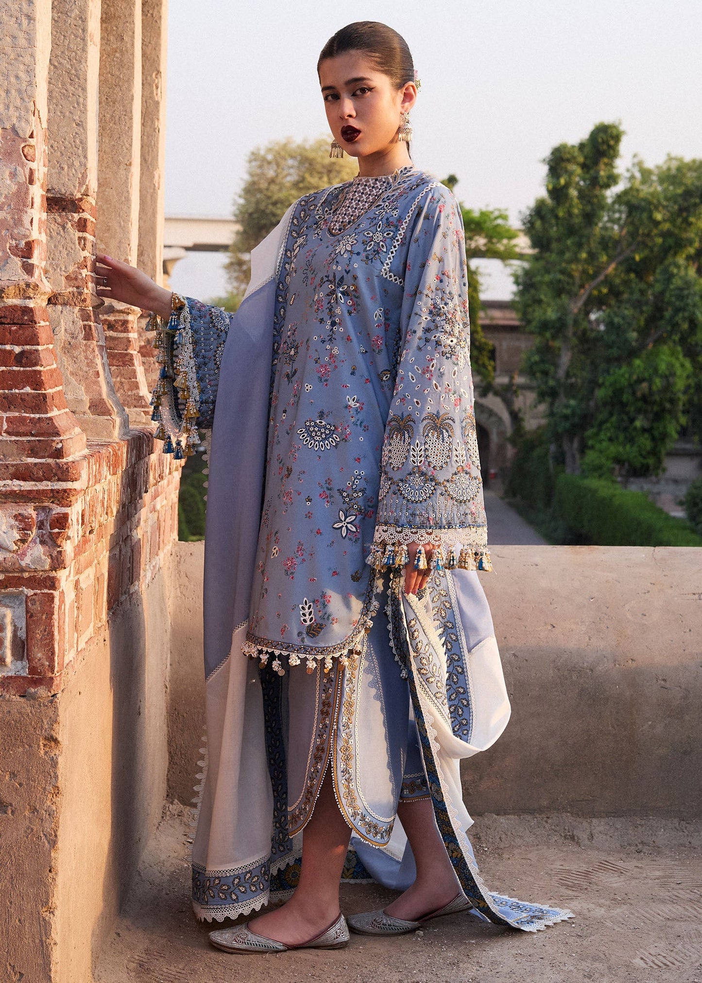 HUSSAIN REHAR | Nirmal SS'25 Luxury Lawn - Fira