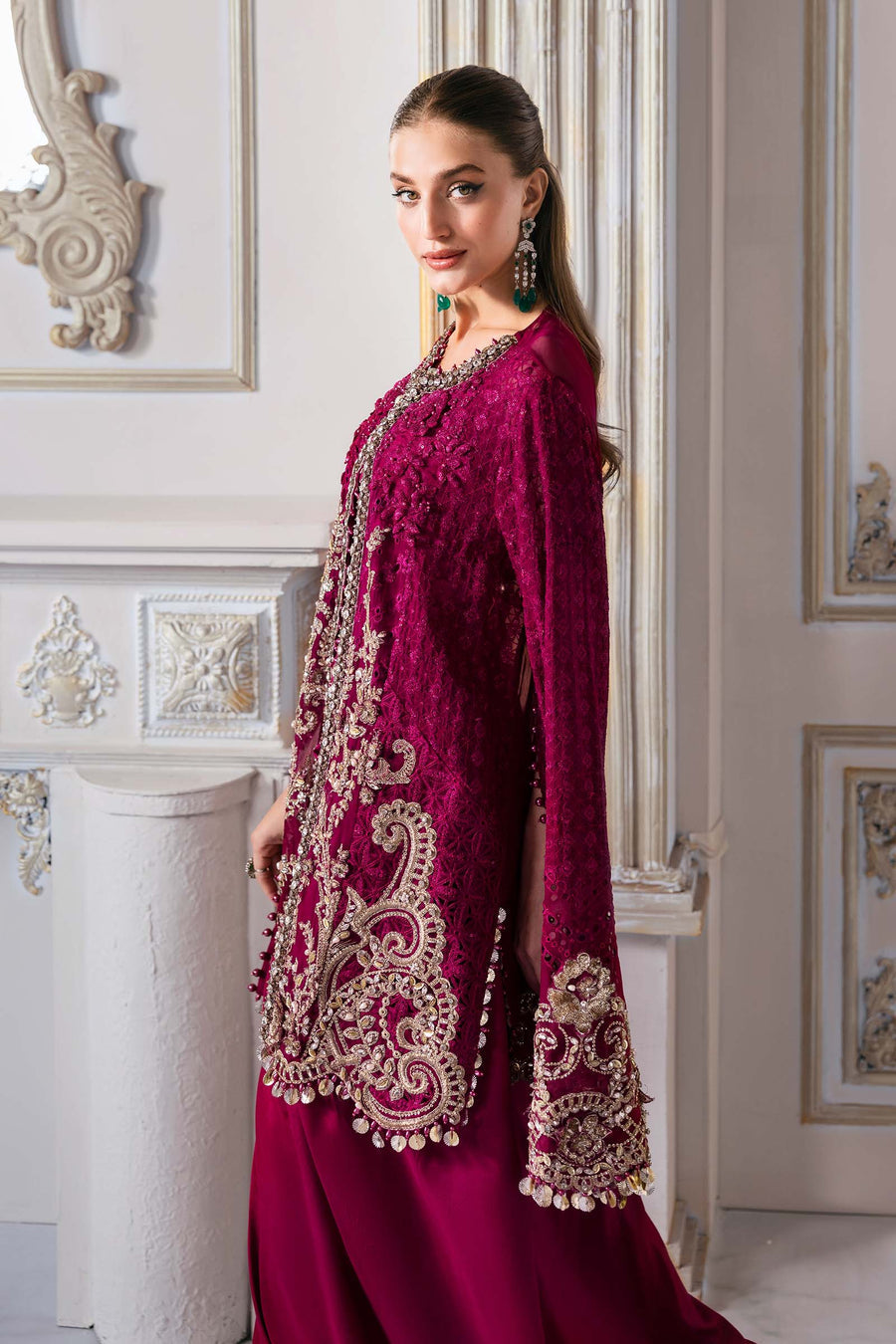 MARIA.B | Mbroidered Wedding 2025 - BD3003 Unstitched