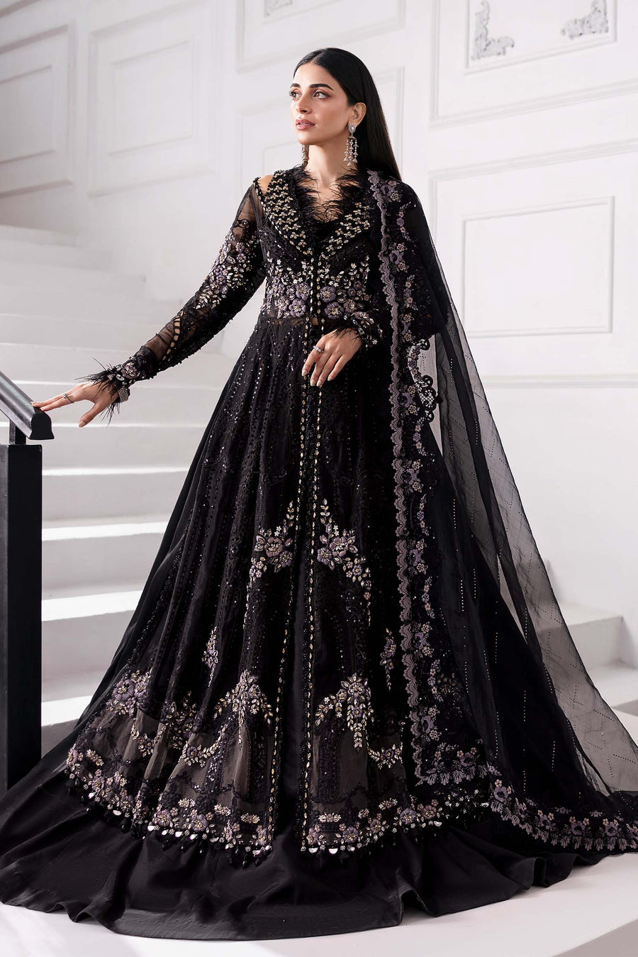 MARIA.B | Mbroidered Wedding 2025 - BD3004 Unstitched