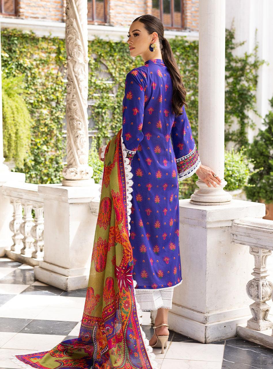 Zainab Chottani | Tahra Lawn | Whipsy Lush 8a Unstitched