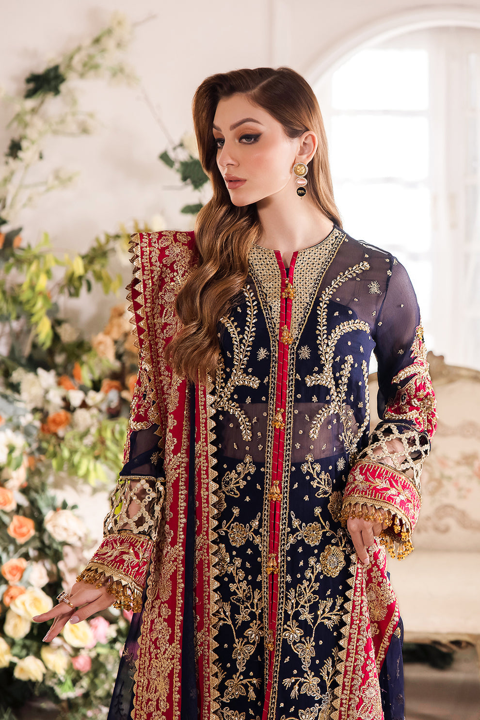 Zofiya | Panache | Luxury Chiffon’24 Unstitched | Saad Shaikh