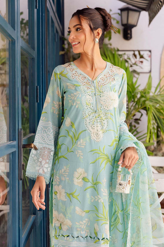 Nureh | Glam Girl | Printed Chikankari Lawn GL-05 | Aarzu