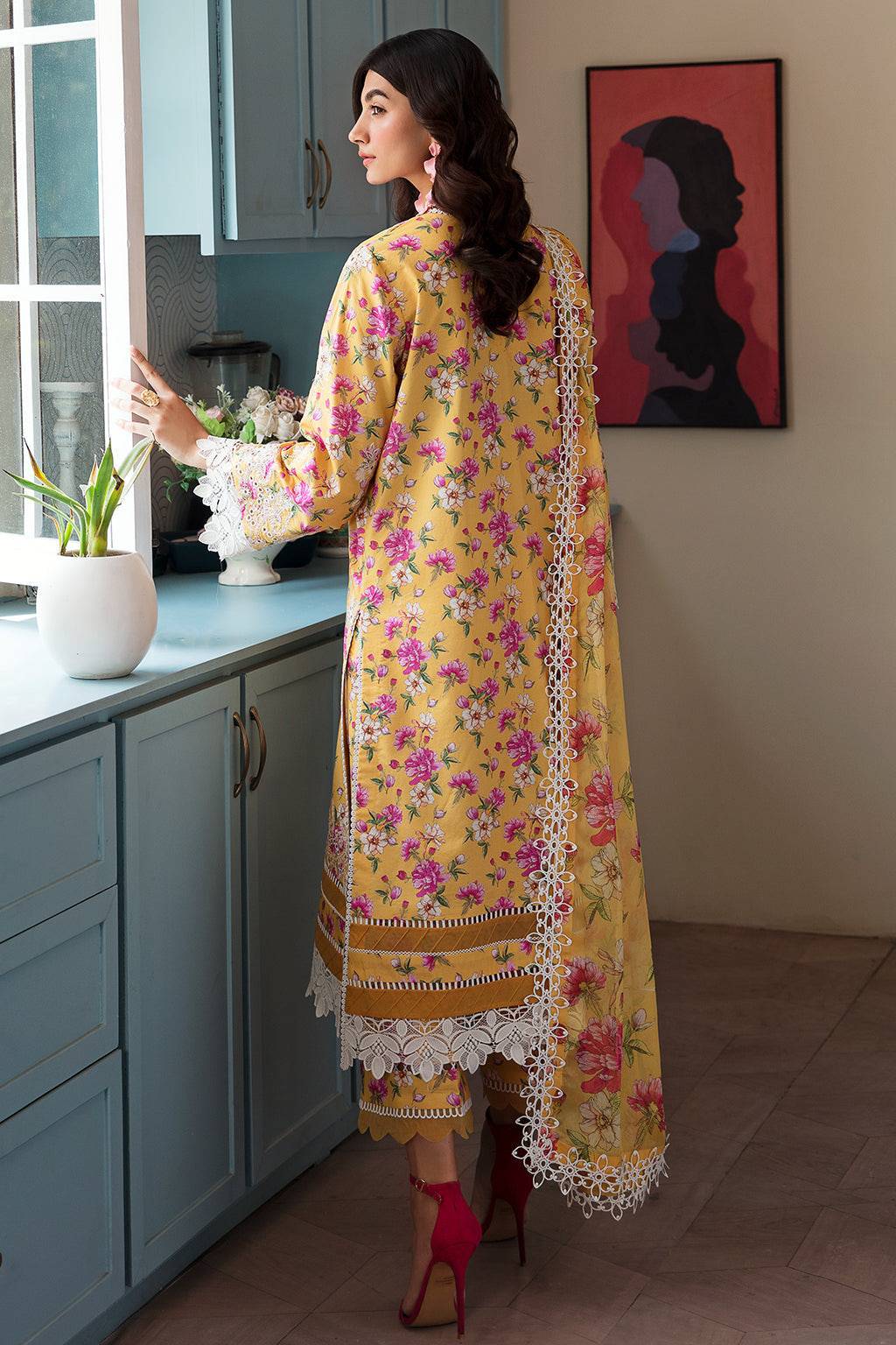 AFROZEH | Printkari Unstitched Lawn Collection | Summer Sorbet - Aarzu