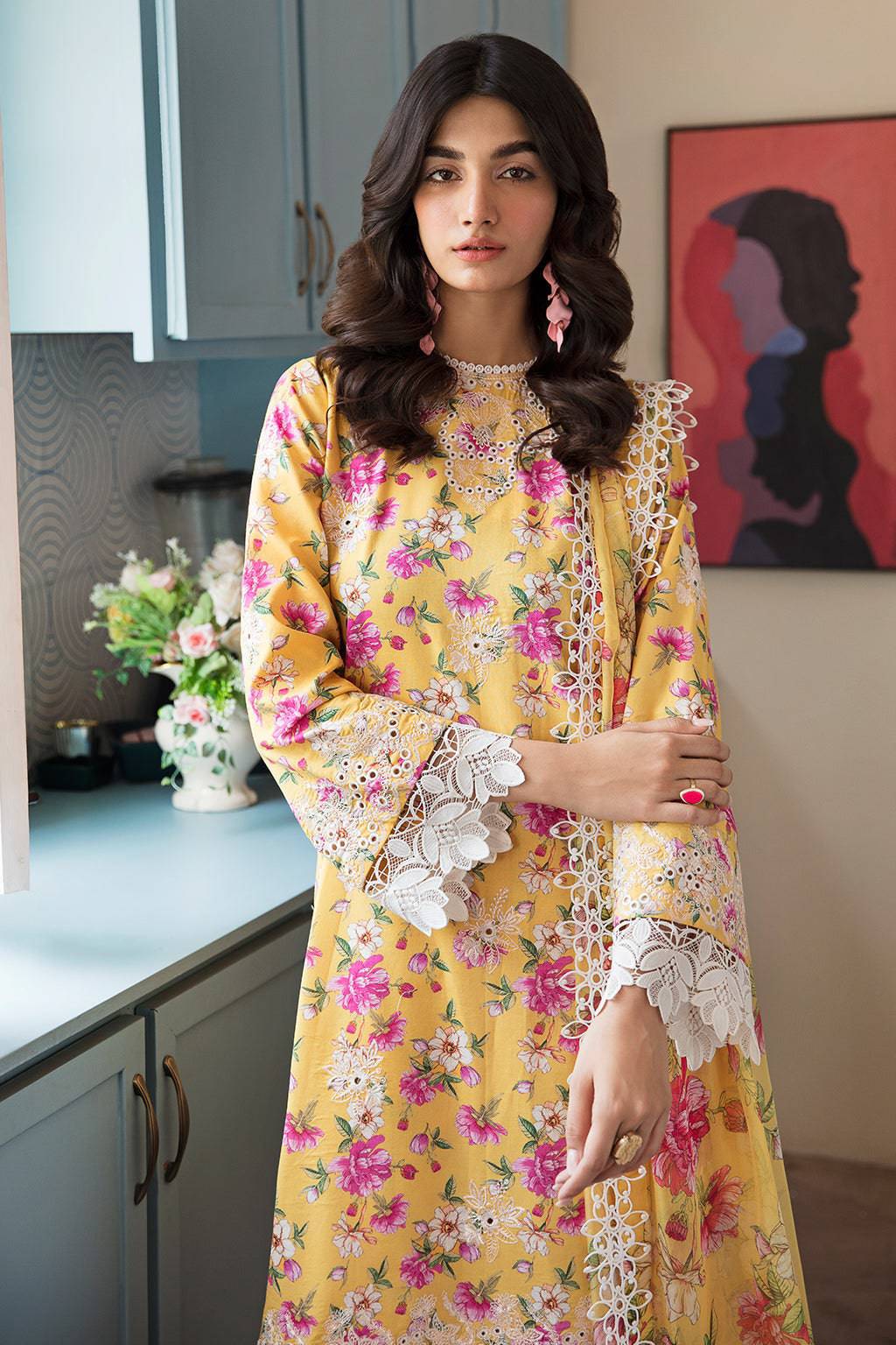 AFROZEH | Printkari Unstitched Lawn Collection | Summer Sorbet - Aarzu