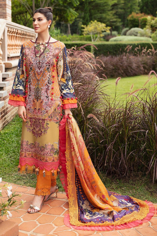 Jade | Queen’s Court | Luxury Lawn Aarzu