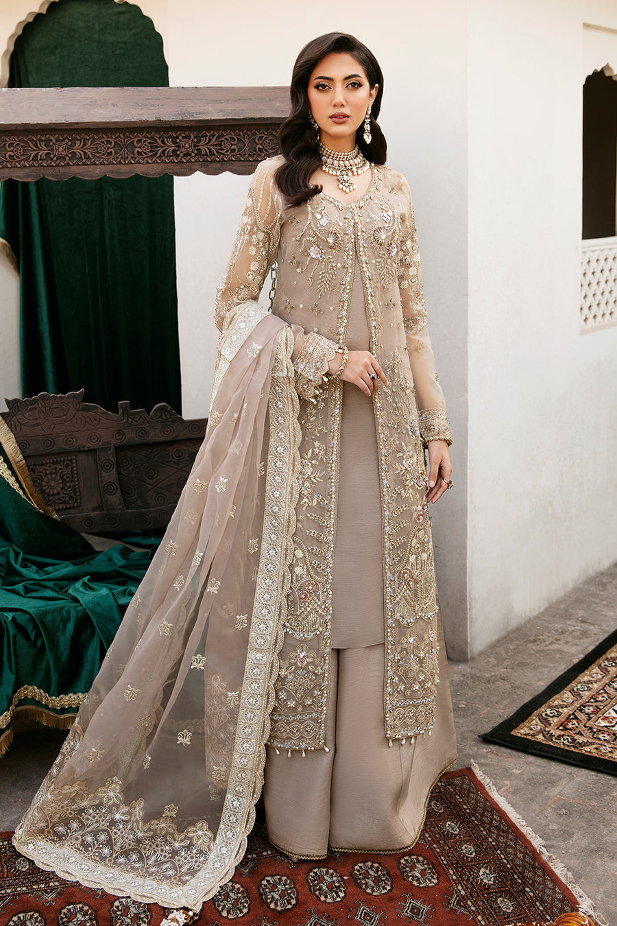Wedding Collection | Unstitched H-304 | Ramsha