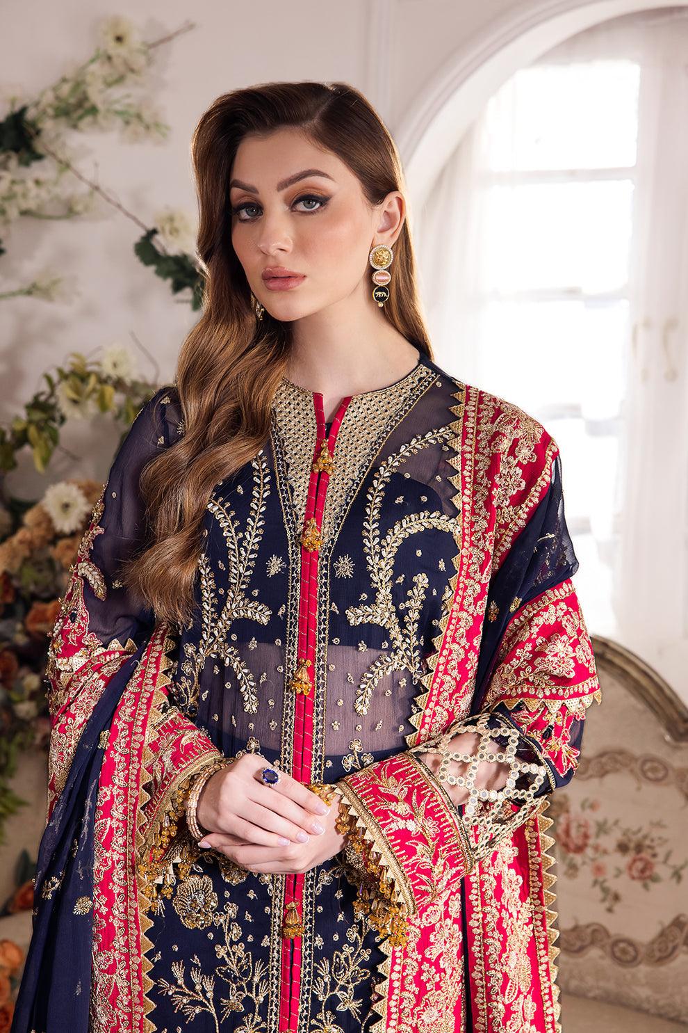 Zofiya | Panache | Luxury Chiffon’24 Unstitched | Saad Shaikh